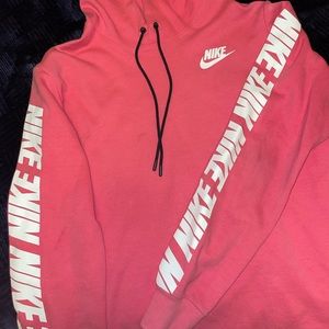 Pink Nike Hoodie